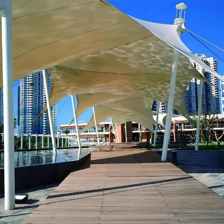 镇原县膜结构景观棚