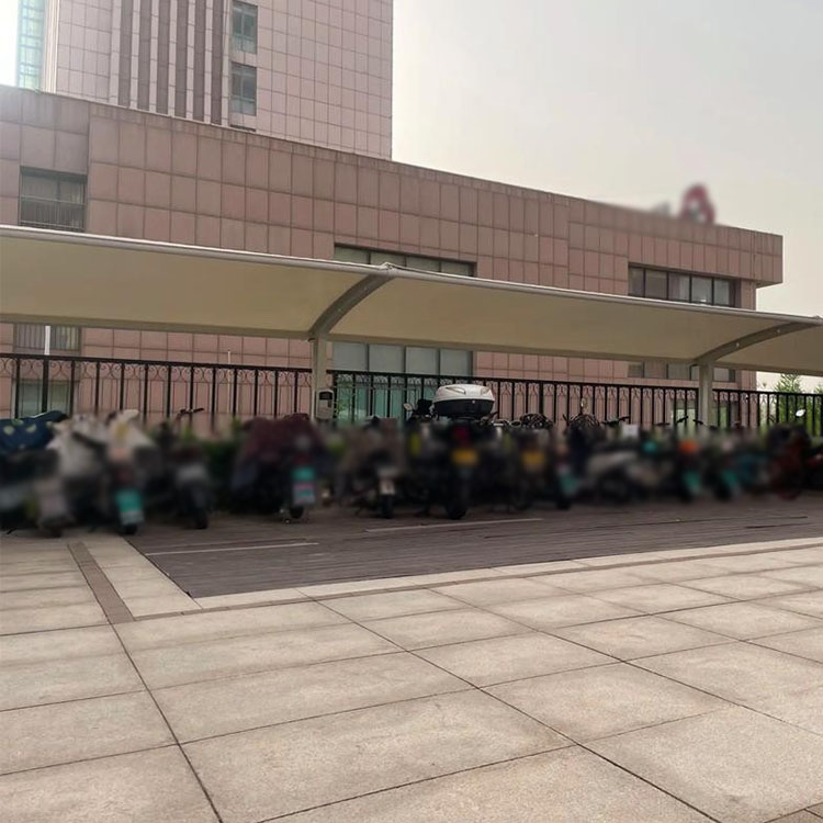 镇原县膜结构电动车棚