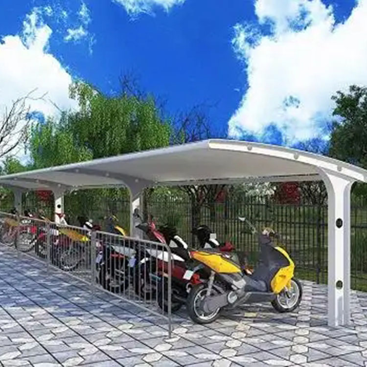 镇原县膜结构电动车棚